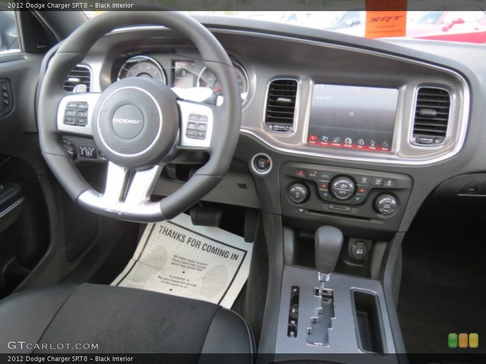 Black Interior Dashboard for the 2012 Dodge Charger SRT8 #66268689