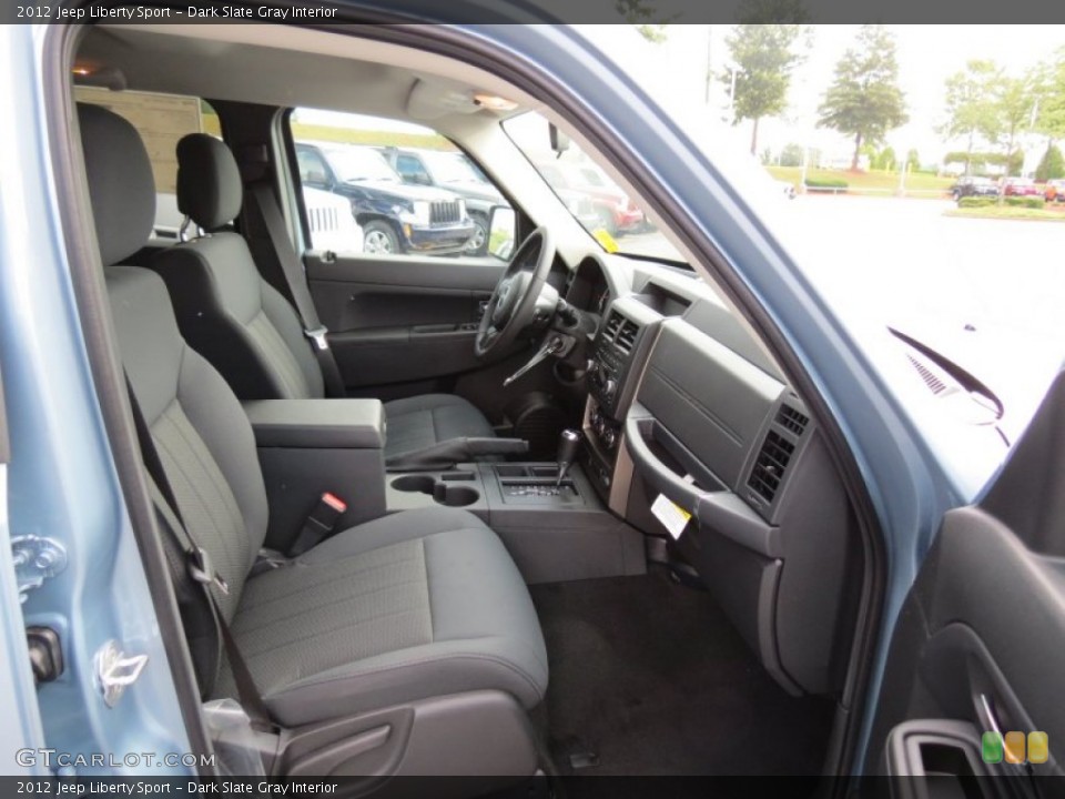Dark Slate Gray Interior Photo for the 2012 Jeep Liberty Sport #66268905