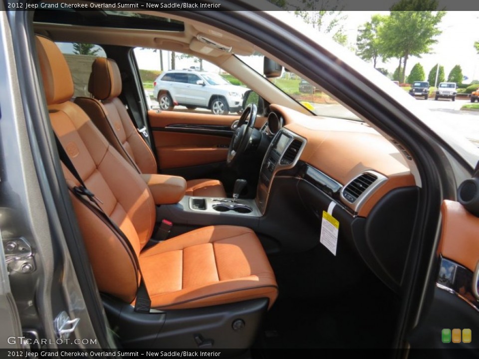New Saddle/Black Interior Photo for the 2012 Jeep Grand Cherokee Overland Summit #66269097