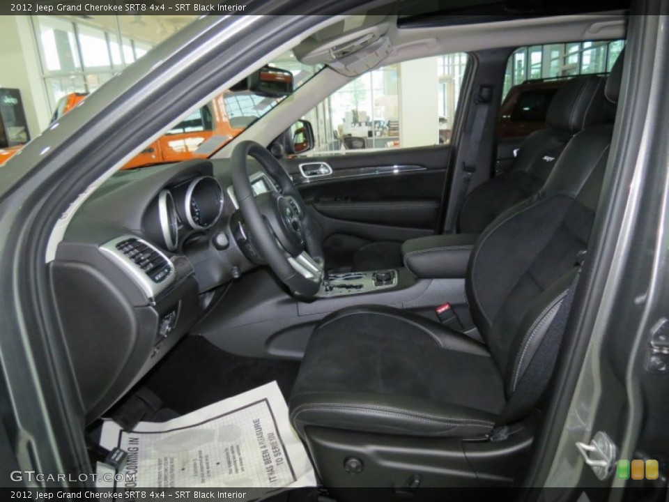 SRT Black Interior Photo for the 2012 Jeep Grand Cherokee SRT8 4x4 #66269427