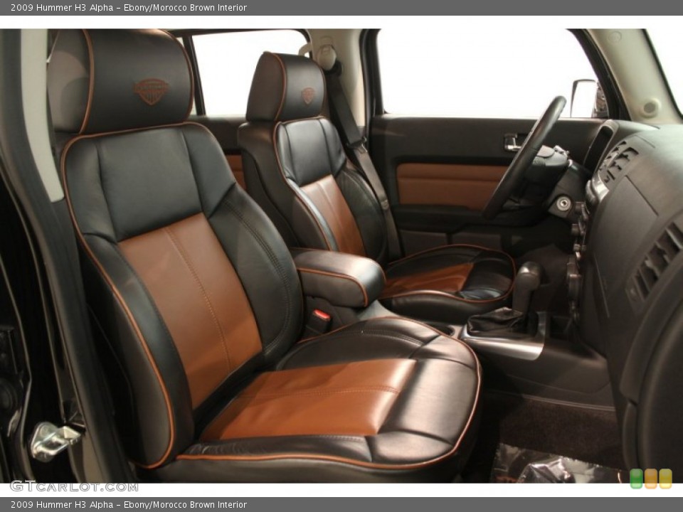 Ebony/Morocco Brown Interior Photo for the 2009 Hummer H3 Alpha #66270400