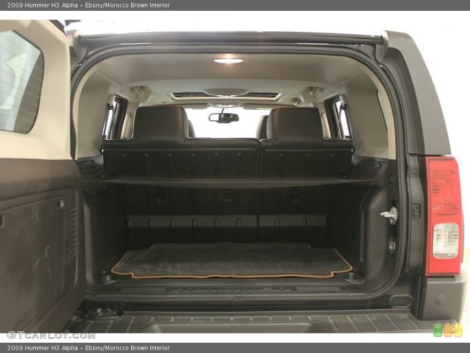 Ebony/Morocco Brown Interior Trunk for the 2009 Hummer H3 Alpha #66270421