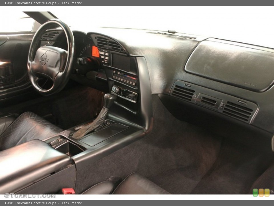 Black Interior Dashboard for the 1996 Chevrolet Corvette Coupe #66270478