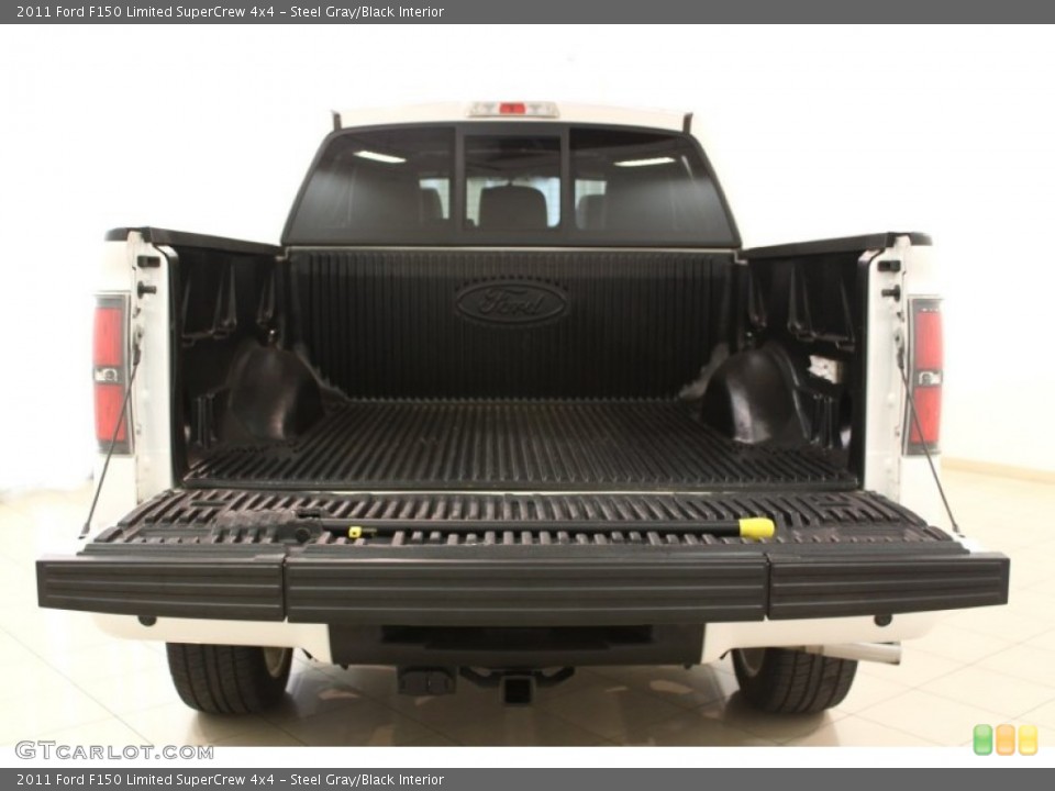 Steel Gray/Black Interior Trunk for the 2011 Ford F150 Limited SuperCrew 4x4 #66270757