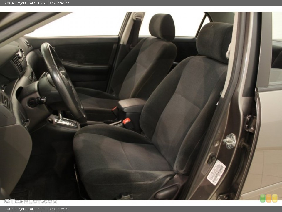 Black Interior Photo for the 2004 Toyota Corolla S #66271012