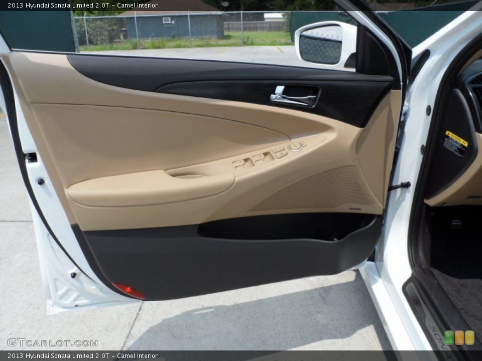 Camel Interior Door Panel for the 2013 Hyundai Sonata Limited 2.0T #66275322