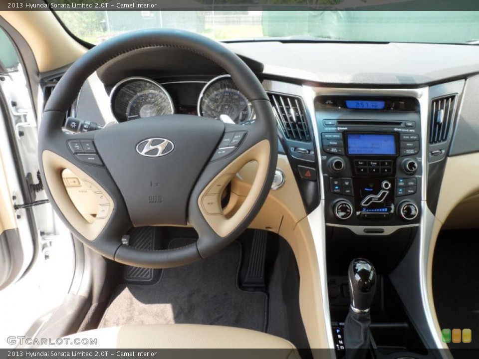 Camel Interior Dashboard for the 2013 Hyundai Sonata Limited 2.0T #66275367