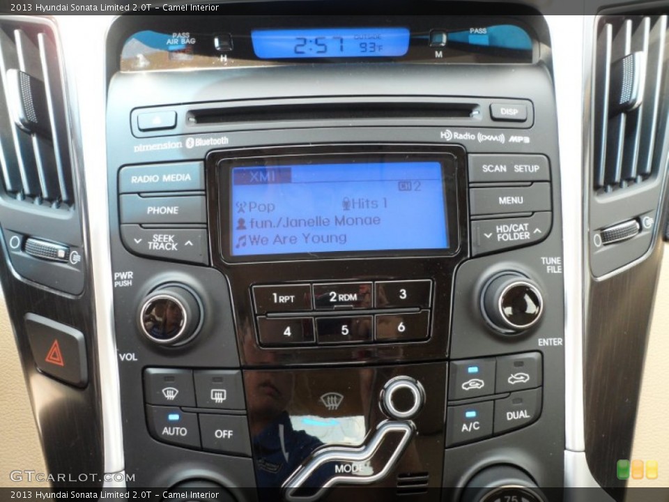 Camel Interior Controls for the 2013 Hyundai Sonata Limited 2.0T #66275385