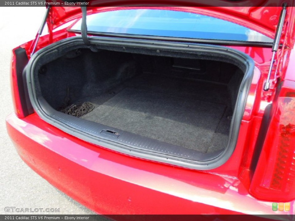 Ebony Interior Trunk for the 2011 Cadillac STS V6 Premium #66276546