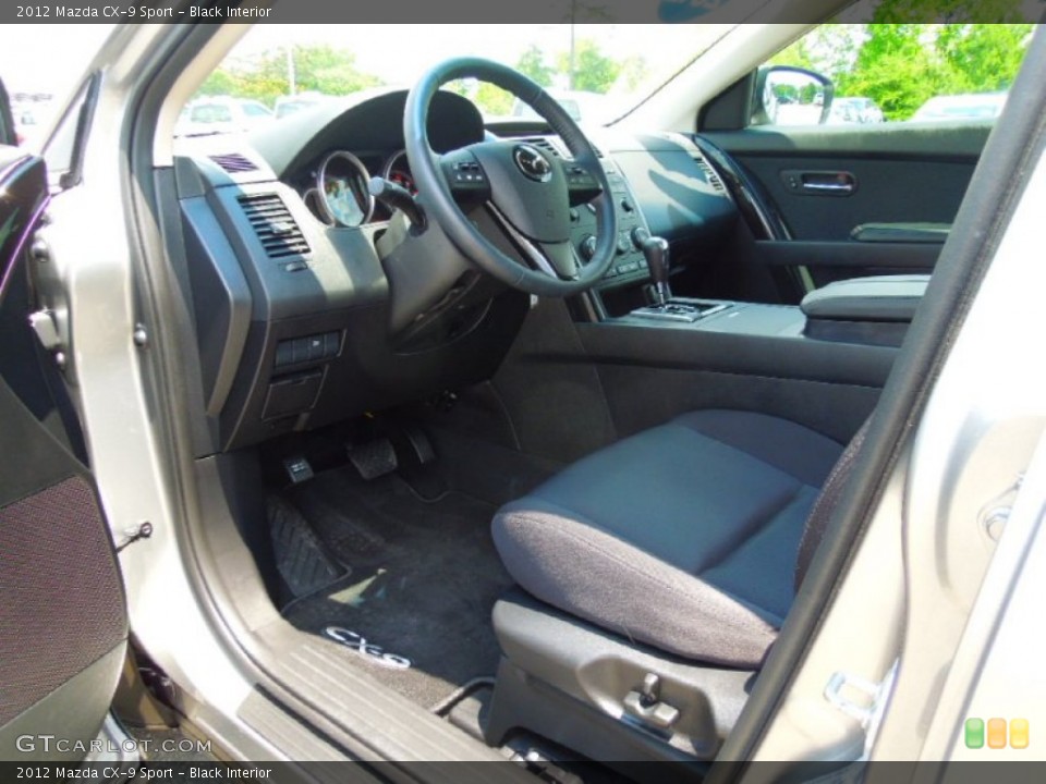 Black Interior Photo for the 2012 Mazda CX-9 Sport #66276814