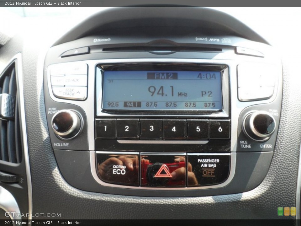 Black Interior Audio System for the 2012 Hyundai Tucson GLS #66277995