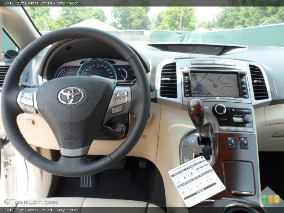 Ivory Interior Dashboard for the 2012 Toyota Venza Limited #66278250
