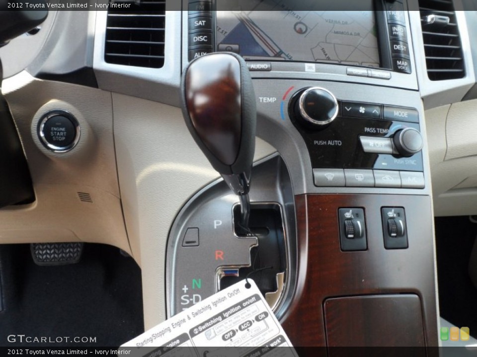 Ivory Interior Transmission for the 2012 Toyota Venza Limited #66278286