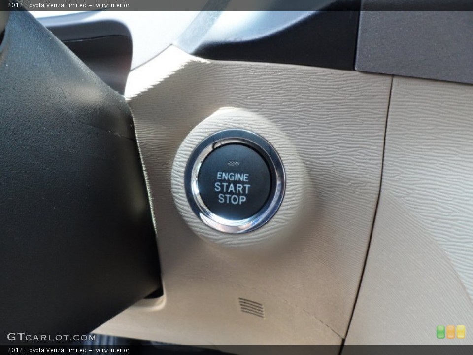 Ivory Interior Controls for the 2012 Toyota Venza Limited #66278292