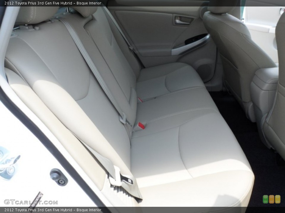 Bisque Interior Photo for the 2012 Toyota Prius 3rd Gen Five Hybrid #66279561