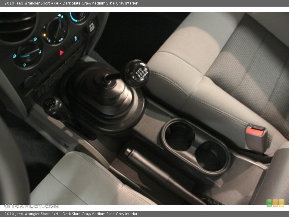 Dark Slate Gray/Medium Slate Gray Interior Transmission for the 2010 Jeep Wrangler Sport 4x4 #66279579