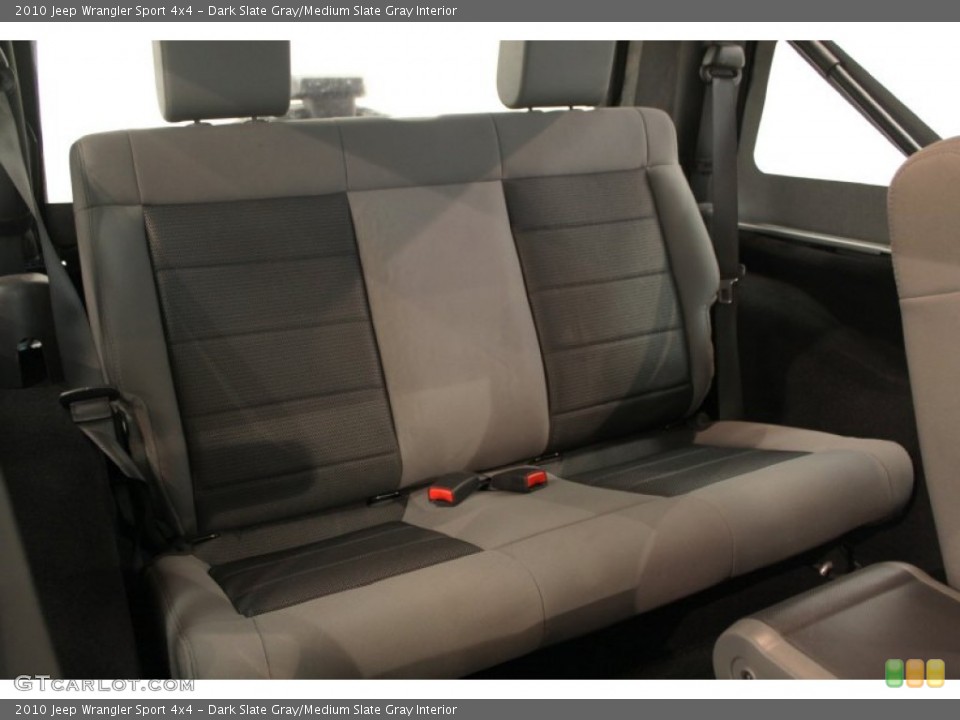 Dark Slate Gray/Medium Slate Gray Interior Photo for the 2010 Jeep Wrangler Sport 4x4 #66279735