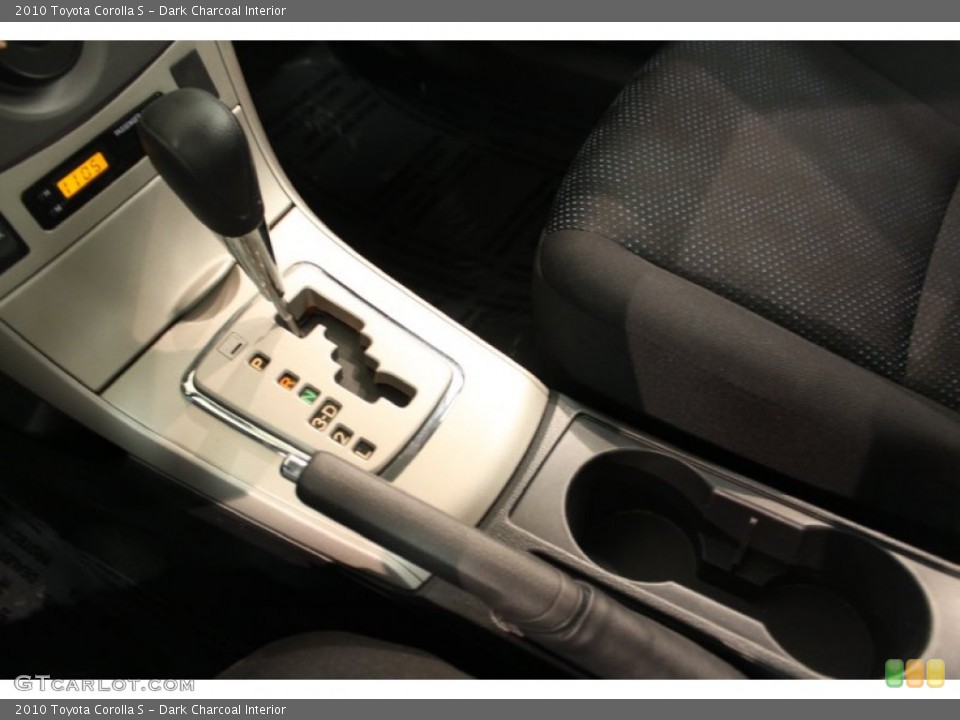 Dark Charcoal Interior Transmission for the 2010 Toyota Corolla S #66280617