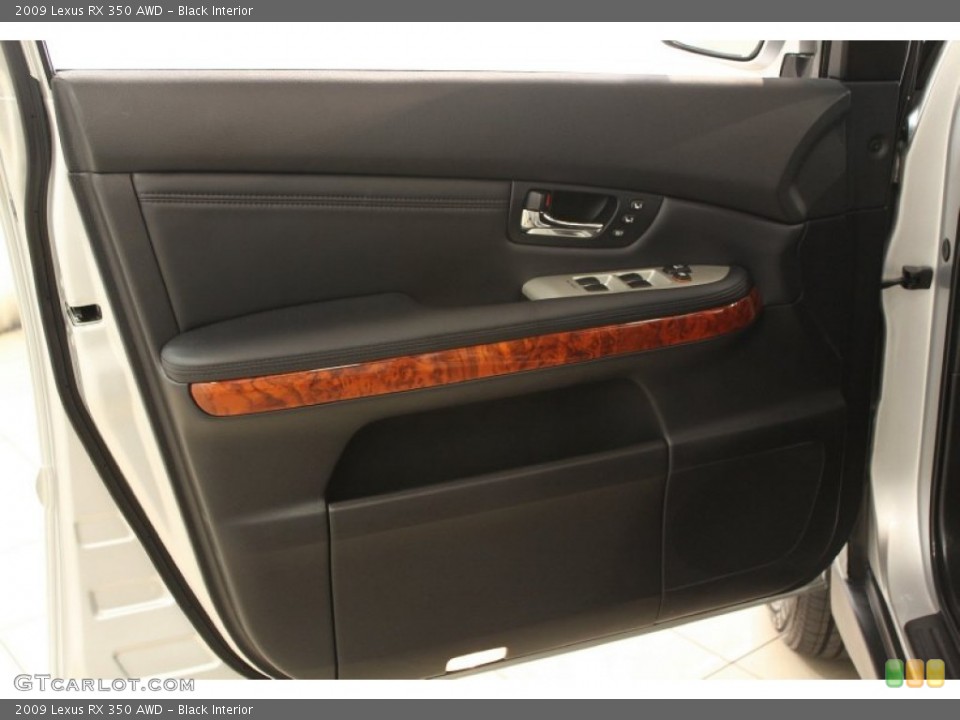 Black Interior Door Panel for the 2009 Lexus RX 350 AWD #66281910