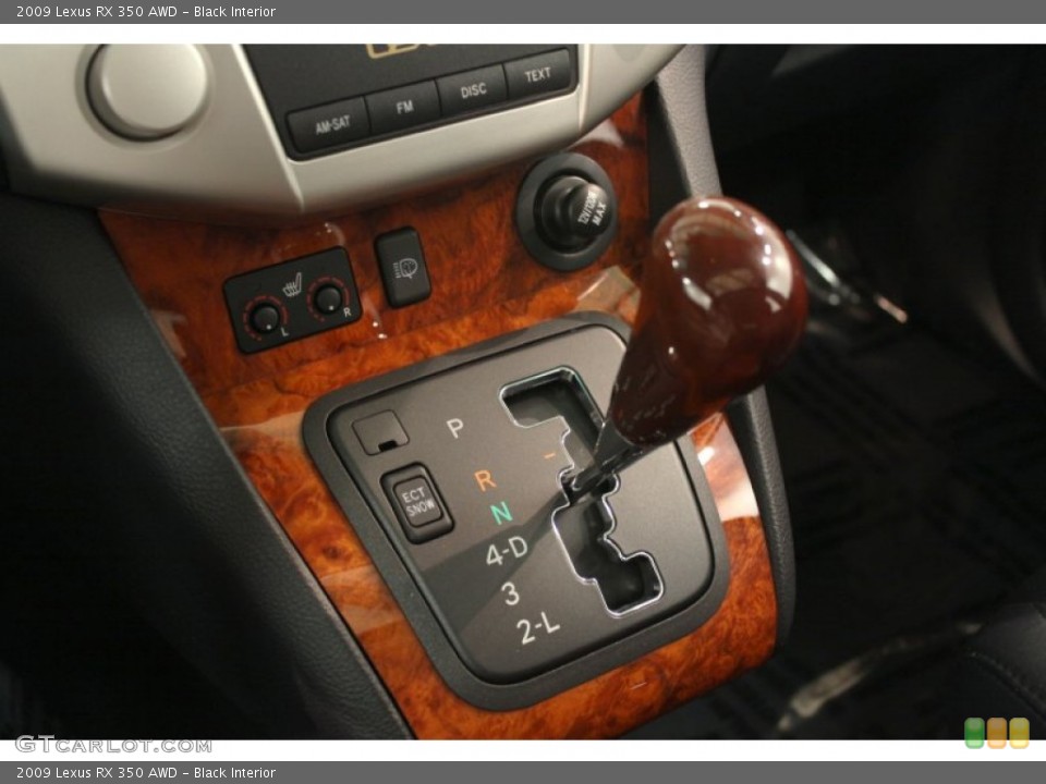 Black Interior Transmission for the 2009 Lexus RX 350 AWD #66281987