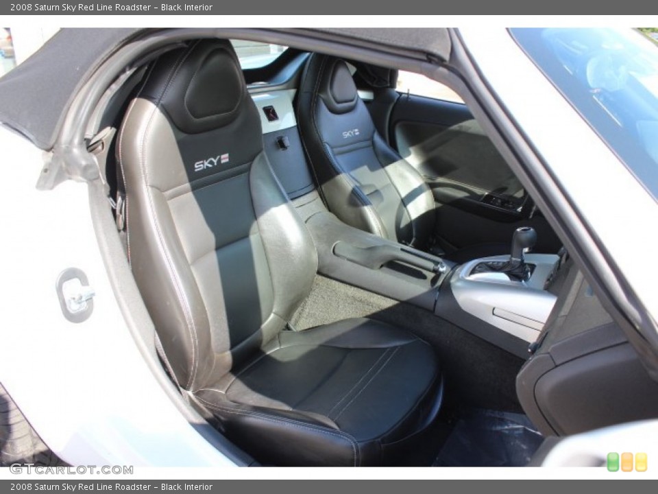 Black Interior Photo for the 2008 Saturn Sky Red Line Roadster #66282195