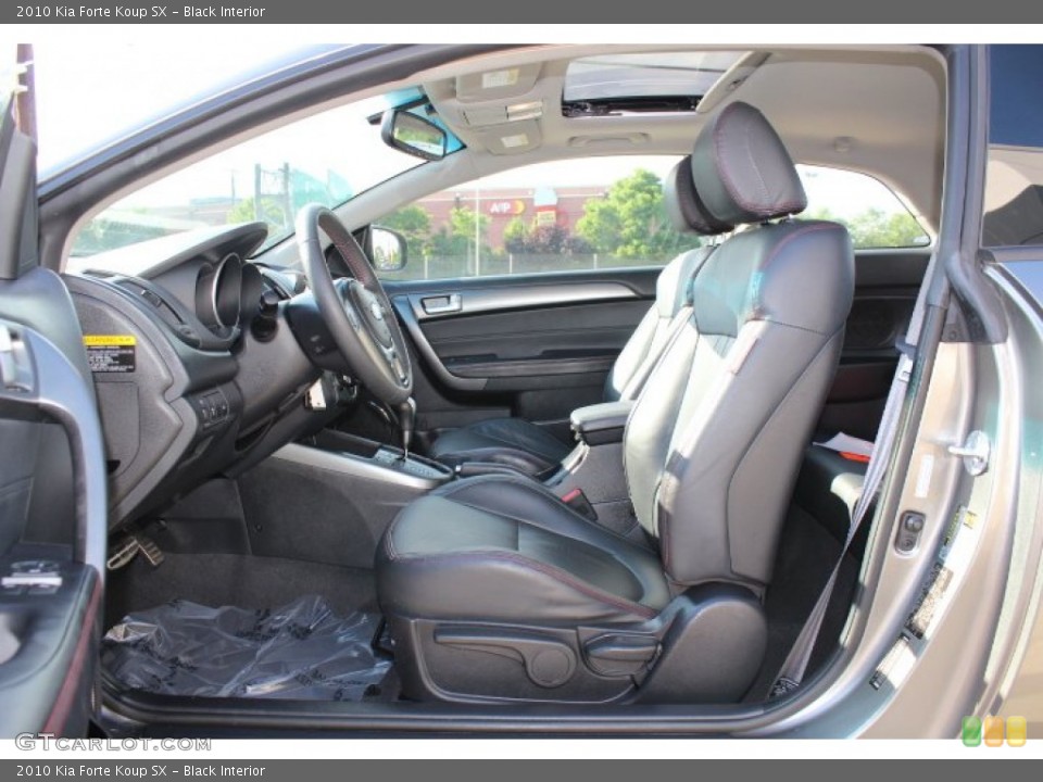 Black Interior Photo for the 2010 Kia Forte Koup SX #66282471