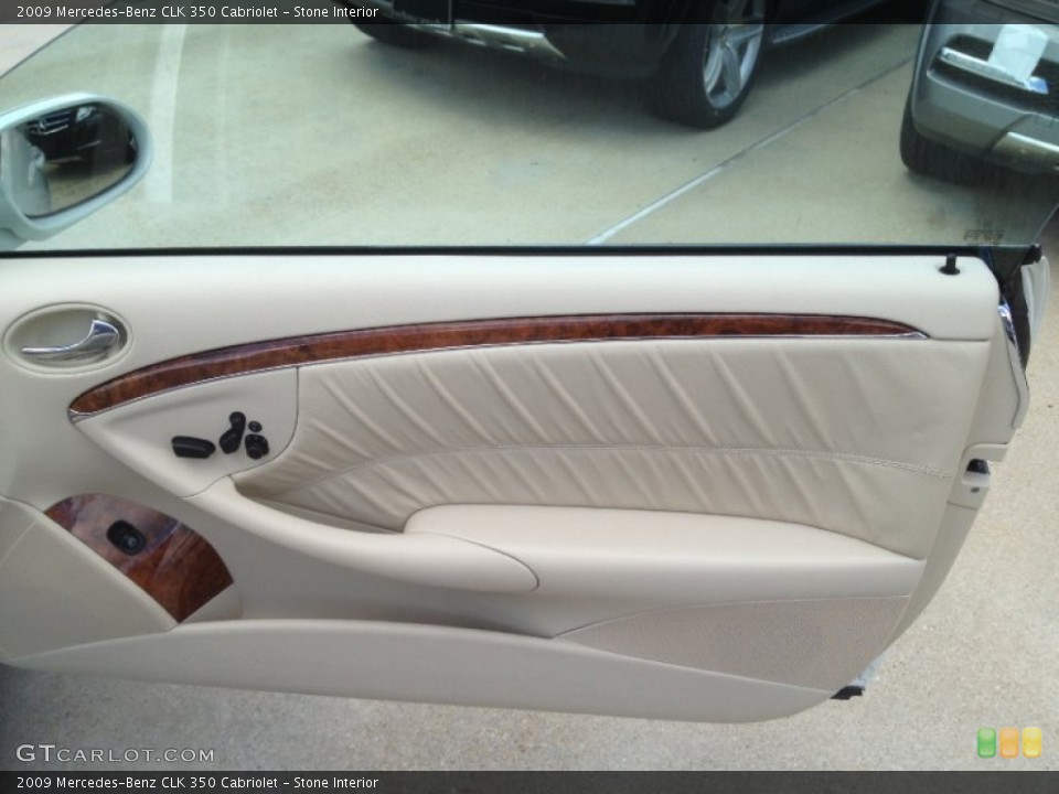 Stone Interior Door Panel for the 2009 Mercedes-Benz CLK 350 Cabriolet #66286526