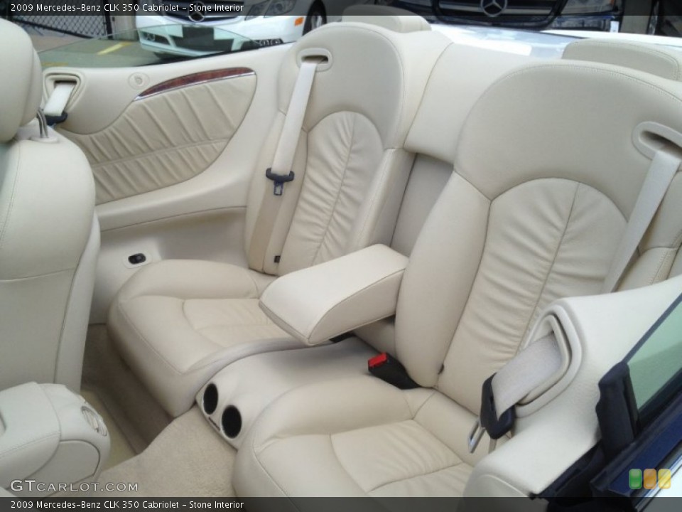 Stone Interior Photo for the 2009 Mercedes-Benz CLK 350 Cabriolet #66286602
