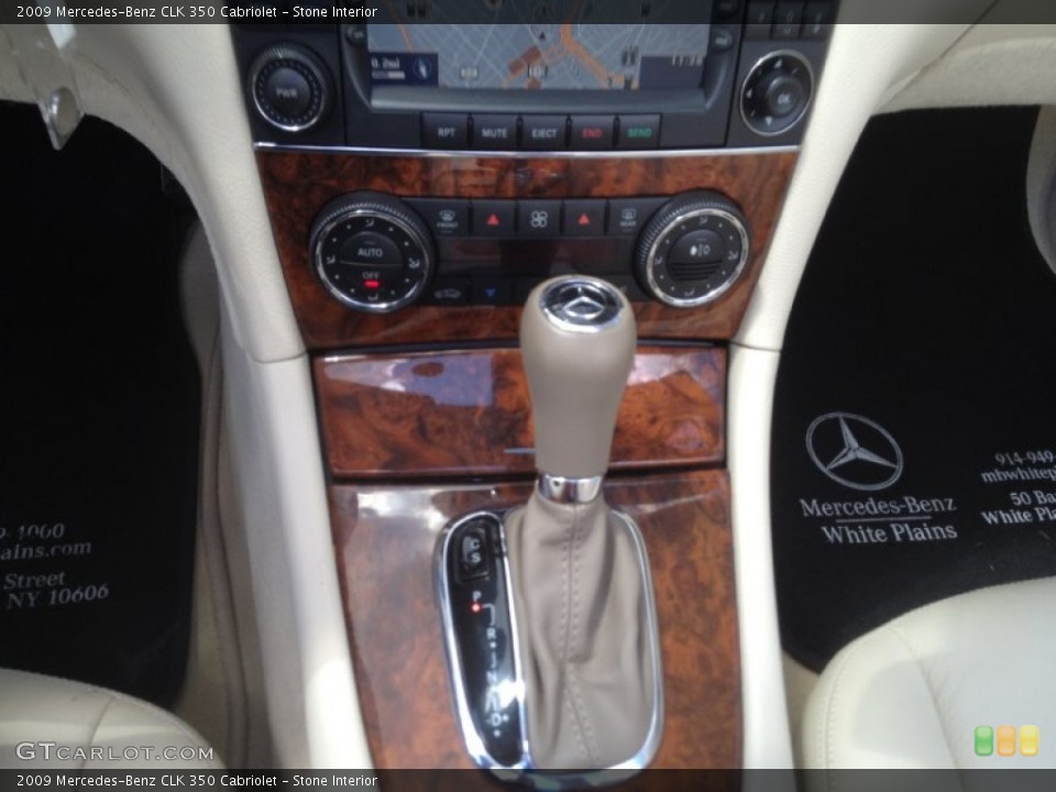 Stone Interior Transmission for the 2009 Mercedes-Benz CLK 350 Cabriolet #66286688