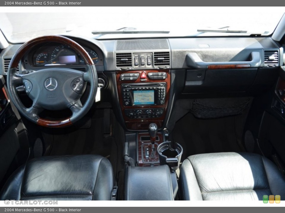 Black Interior Dashboard for the 2004 Mercedes-Benz G 500 #66289455