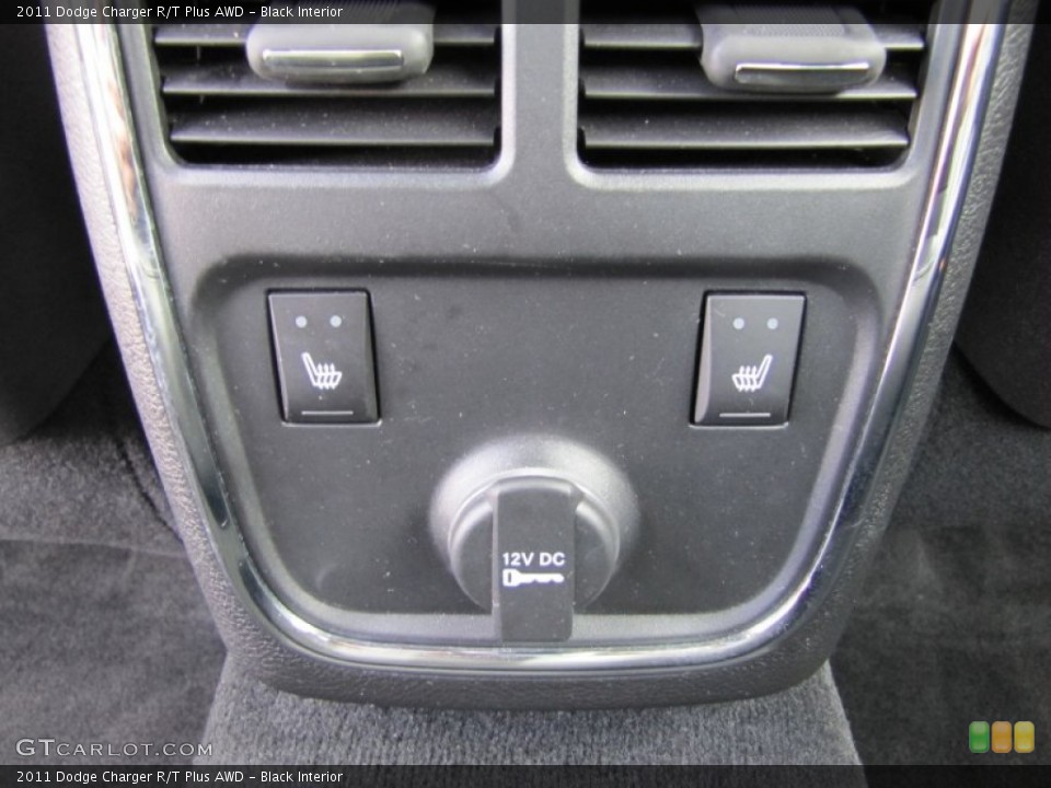 Black Interior Controls for the 2011 Dodge Charger R/T Plus AWD #66289461