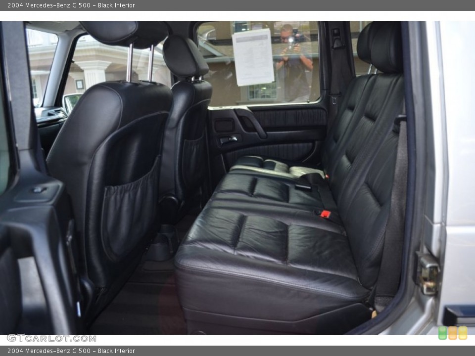 Black Interior Photo for the 2004 Mercedes-Benz G 500 #66289464
