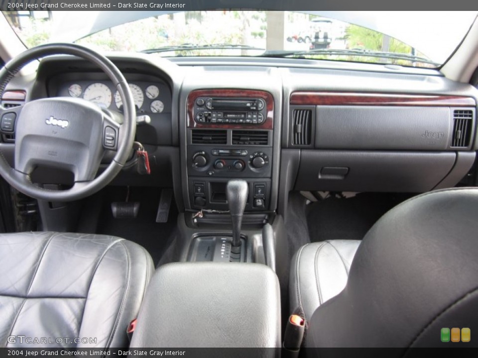 Dark Slate Gray Interior Dashboard for the 2004 Jeep Grand Cherokee Limited #66290505