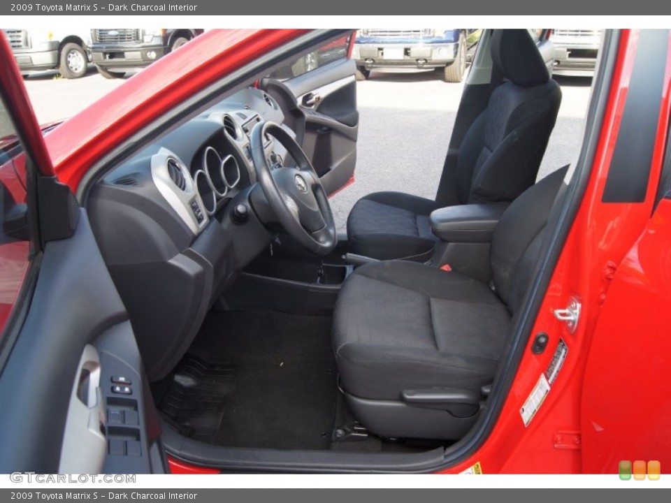 Dark Charcoal Interior Photo for the 2009 Toyota Matrix S #66290529
