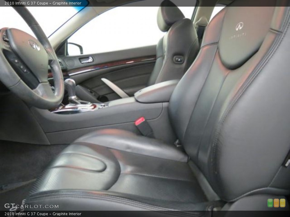 Graphite Interior Photo for the 2010 Infiniti G 37 Coupe #66291843