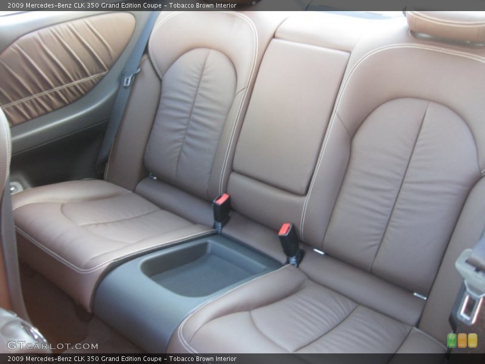 Tobacco Brown Interior Photo for the 2009 Mercedes-Benz CLK 350 Grand Edition Coupe #66292311