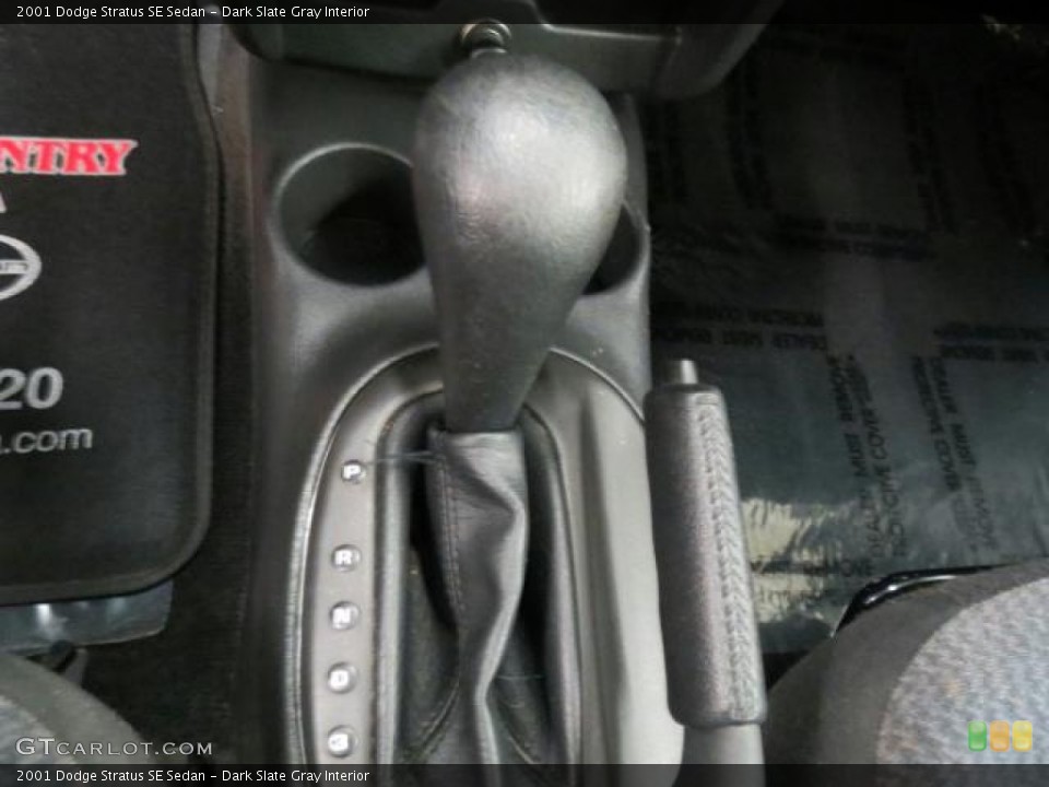 Dark Slate Gray Interior Transmission for the 2001 Dodge Stratus SE Sedan #66294384