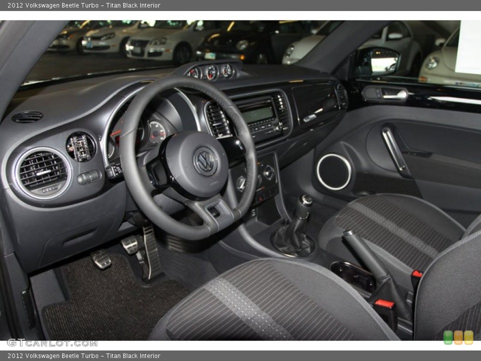 Titan Black Interior Photo for the 2012 Volkswagen Beetle Turbo #66297170
