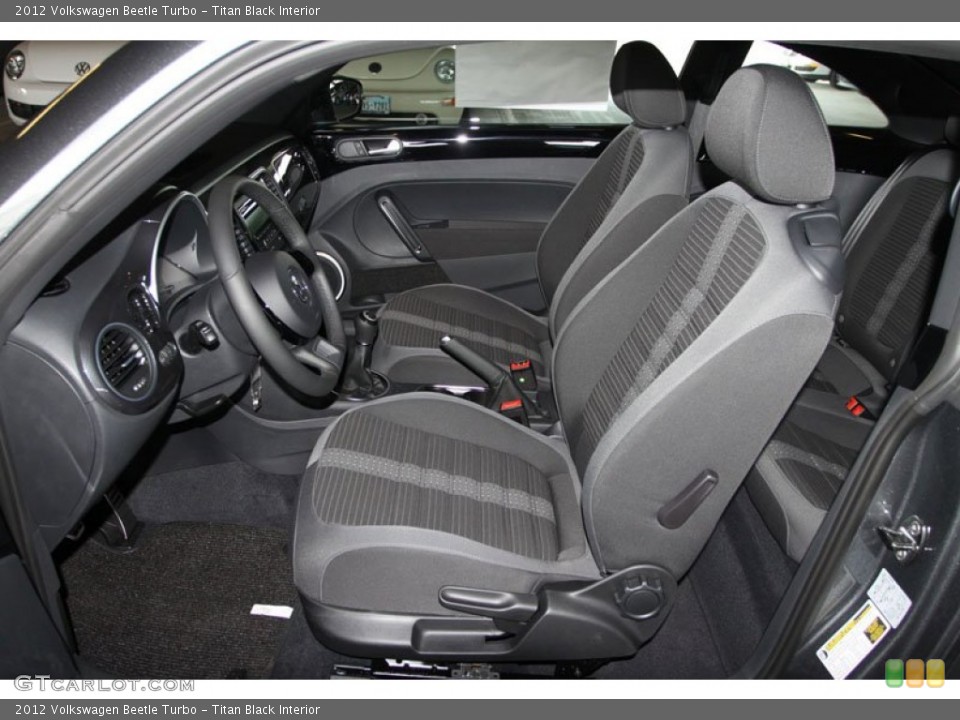 Titan Black Interior Photo for the 2012 Volkswagen Beetle Turbo #66297179