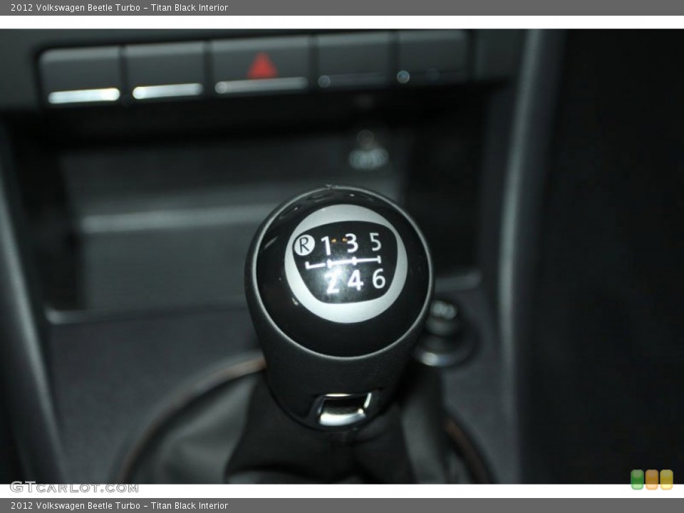 Titan Black Interior Transmission for the 2012 Volkswagen Beetle Turbo #66297245