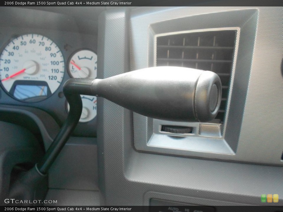 Medium Slate Gray Interior Transmission for the 2006 Dodge Ram 1500 Sport Quad Cab 4x4 #66298297