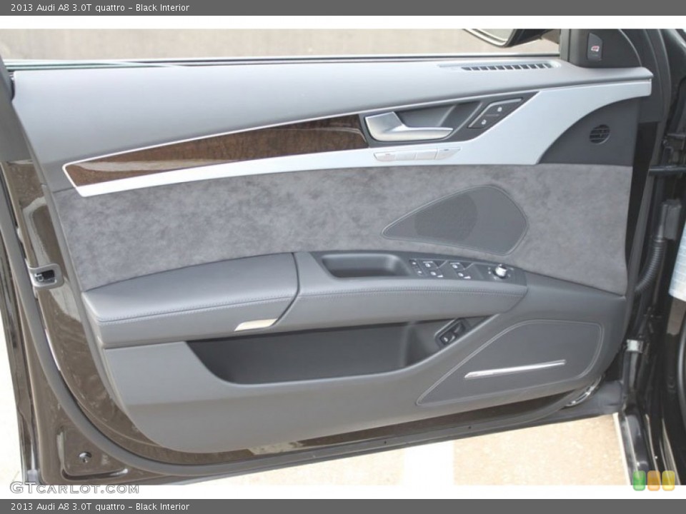 Black Interior Door Panel for the 2013 Audi A8 3.0T quattro #66300512