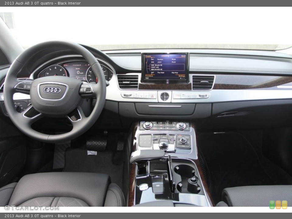 Black Interior Dashboard for the 2013 Audi A8 3.0T quattro #66300572