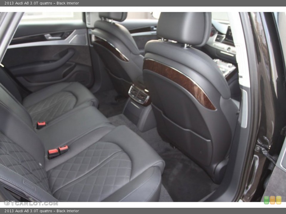 Black Interior Photo for the 2013 Audi A8 3.0T quattro #66300683