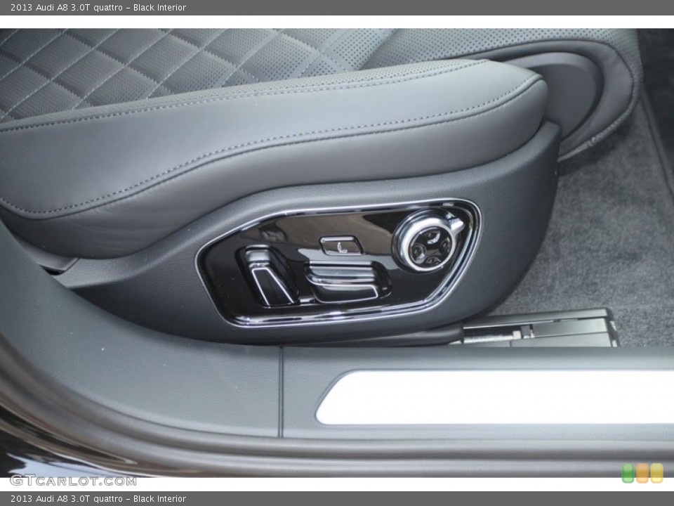 Black Interior Controls for the 2013 Audi A8 3.0T quattro #66300707