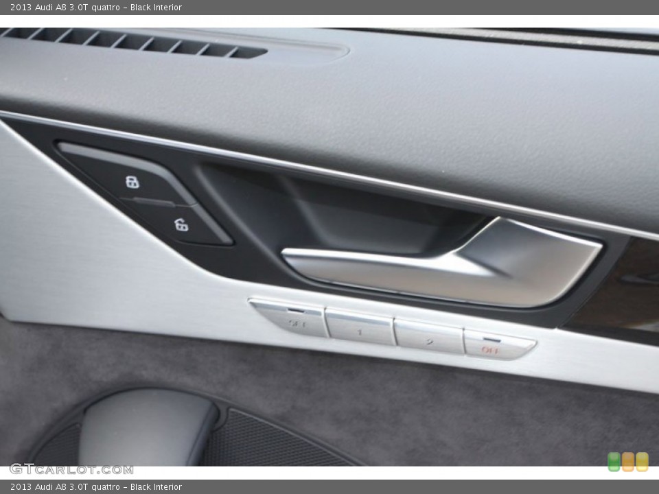 Black Interior Controls for the 2013 Audi A8 3.0T quattro #66300716