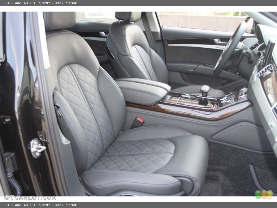 Black Interior Photo for the 2013 Audi A8 3.0T quattro #66300722