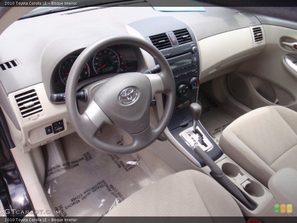 Bisque Interior Photo for the 2010 Toyota Corolla LE #66301607