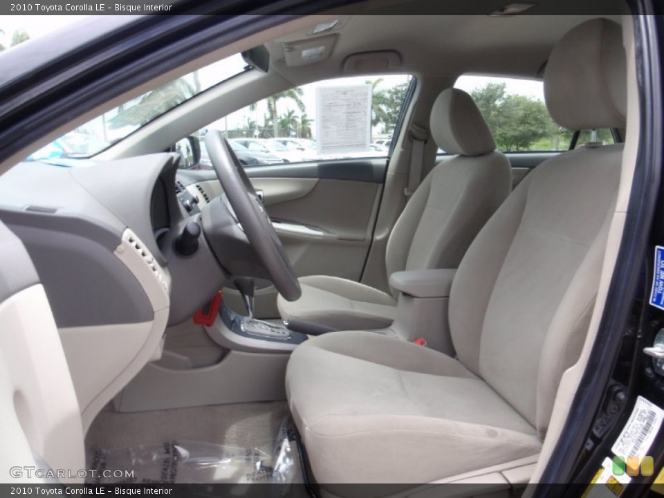 Bisque Interior Photo for the 2010 Toyota Corolla LE #66301616