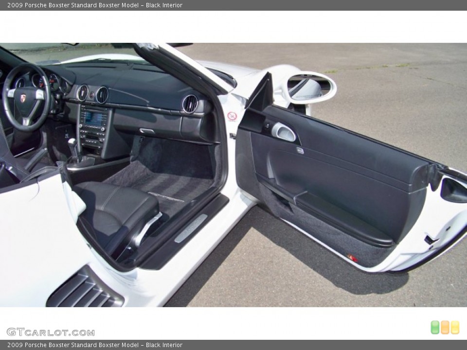 Black Interior Door Panel for the 2009 Porsche Boxster  #66301964